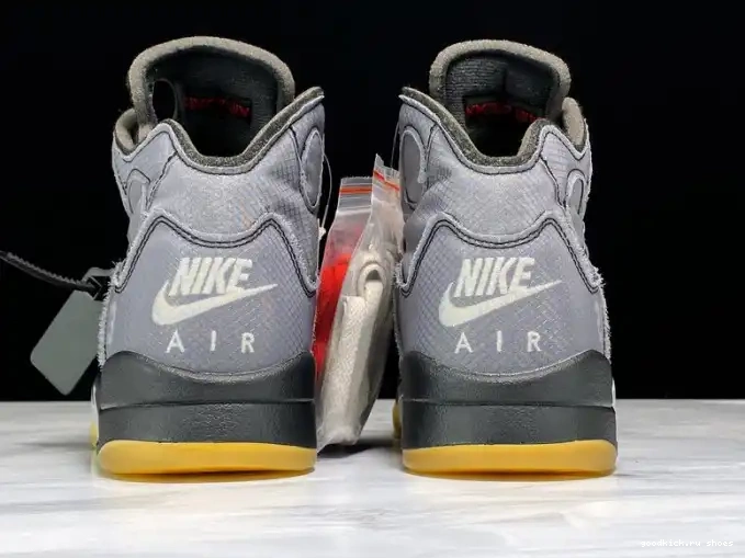 Air CT8480-001 Jordan 5 Off-White x Black 0505